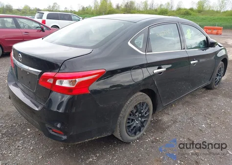 2019 Nissan Sentra S z USA, uszkodzony, nr VIN 3N1AB7AP4KY363948